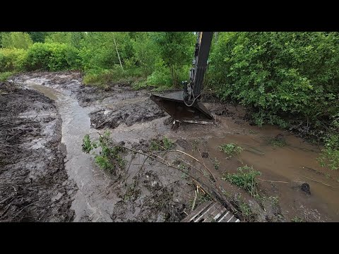 Видео: Ров со множеством изгибов. Часть 2.
