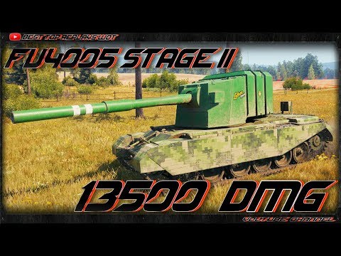 Видео: 13,5 К УРОНА НА ПРОХОРОВКЕ FV4005 Stage II