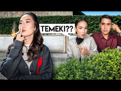 Видео: Аяуды аңдыдық темекі шегеды мане😱😱😱@aruna_n_m @Ayauka_kk 
