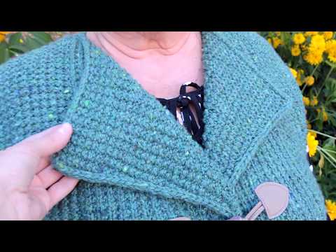 Видео: Жилет изумрудный р.52-54 Главное в изделии - это мелочи