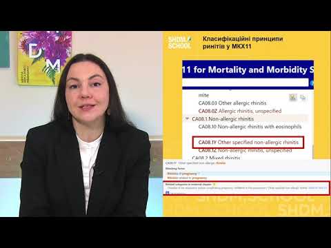 Видео: Класифікаційні принципи ринітів у МКХ-11