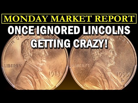 Видео: ПОЛУЧИТЕ ИХ СЕЙЧАС! Игнорируемые даты выпуска центов Линкольна привлекают рекордные ставки! ОТЧЕТ...