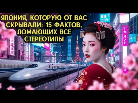 Видео: ЯПОНИЯ, КОТОРУЮ ОТ ВАС СКРЫВАЛИ: 15 ФАКТОВ, ЛОМАЮЩИХ ВСЕ СТЕРЕОТИПЫ