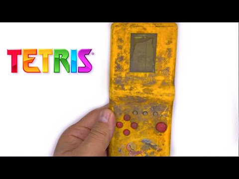 Видео: Восстановление сломанной портативной игровой консоли «Ретро классический детский тетрис» за 0,5 долл