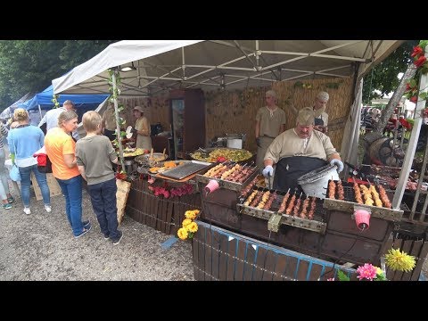 Видео: 10. Прогулка по Тарту, Эстония. Часть 6, Ганзейские дни, продолжение. 4K