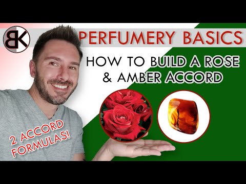 Видео: Основы парфюмерии: формулы с аккордами розы и амбры! Как их создавать