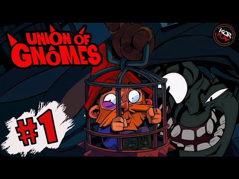 Видео: ГНОМЫ В БЕДЕ!!!!! ● Прохождение игры Union of Gnomes #1
