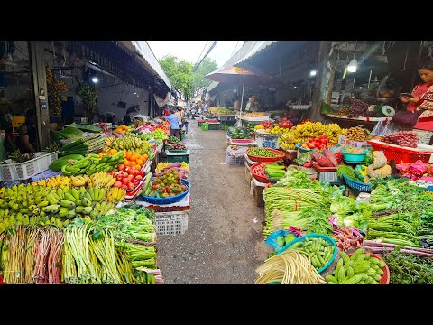 Видео: Скрытый рынок Пномпеня, который ежедневно кормит тысячи людей!