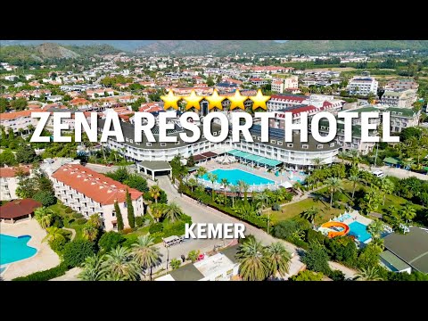 Видео: Zena Resort Hotel. 5 звезд все включено. По Турции на машине.