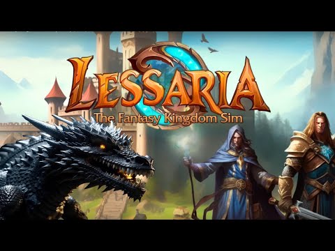 Видео: Lessaria: Fantasy Kingdom Sim Знакомство с игрой