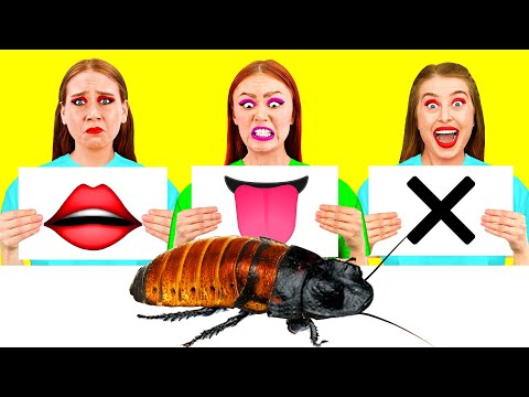 Видео: Откуси Лизни или Ничего Челлендж | Вкусные Кухонные Лайфхаки от DuKoDu Challenge