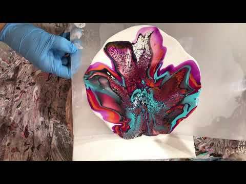 Видео: #252. НЕ ПРОПУСТИТЕ ЭТОТ ЭКСПЕРИМЕНТ! Техника совка для мусора с эффектом цветения SheleeArt!!