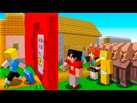 Видео: Касса выгнали из деревни в Minecraft