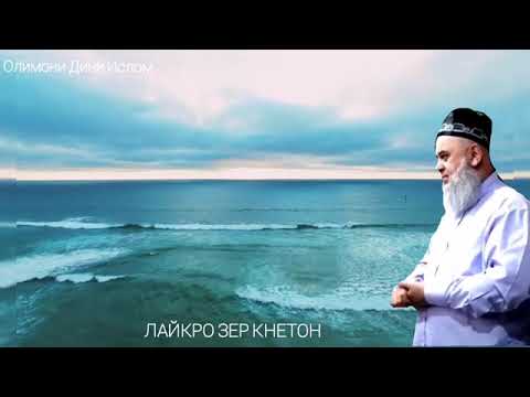 Видео: Хадисхои Паёгомбар. Хочи Мирзо☝️☝️☝️