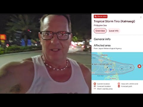 Видео: Тайфун Тино! Мактан Ньютаун