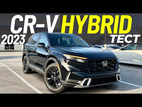 Видео: Новый Honda CR-V Hybrid 2023. Тест-драйв Хонда СРВ Гибрид