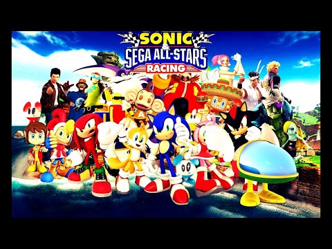 Видео: Sonic & sega all-stars racing (Турбинный круг. Последняя крепость) Прохождение