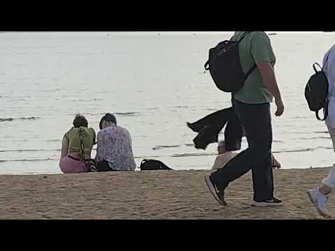 Видео: пляж  Парк 300-летия Санкт-Петербурга