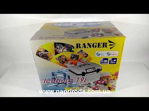 Видео: Автохолодильник Ranger Iceberg 19L RA 8848 обзор и распаковка