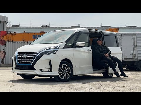 Видео: обзор авто NISSAN SERENA E POWER с аукциона Японии под заказ 