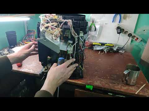 Видео: Ремонт кофемашины Delonghi ошибка General Alarm , общая тревога,восклицательный знак
