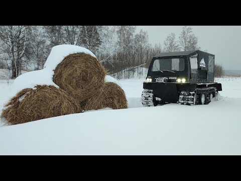 Видео: Зимние испытания БОРУС МАКС