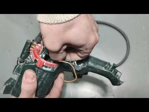 Видео: Разборка перфоратора Metabo UHEV 2860-2 Quick часть 1.