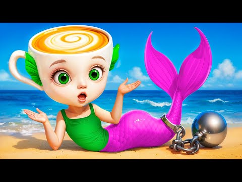 Видео: Балерина Капучино превращается в РУСАЛКУ! Italian Brainrot в реальной жизни!