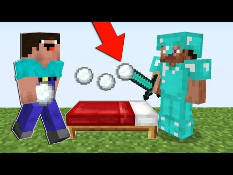 Видео: НУБ ЗАТРОЛЛИЛ ПРО СНЕЖКОМ И ЗАЩИТИЛ КРОВАТЬ В МАЙНКРАФТ БЕД ВАРС ! НУБИК ПРОТИВ ТРОЛЛИНГ MINECRAFT