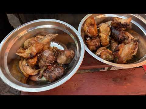 Видео: Бывалый. Готовим кролика с овощами в казане.