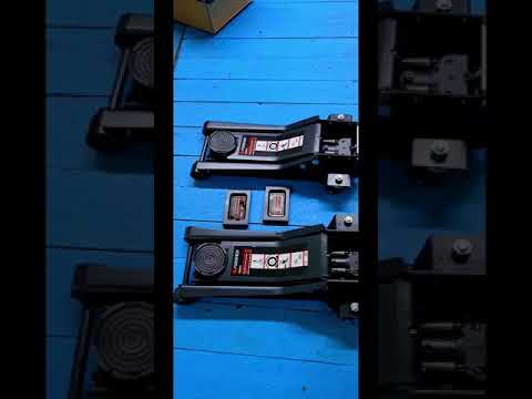 Видео: регулировка домкрата Forsage 3т тяжело поднимает машину)))