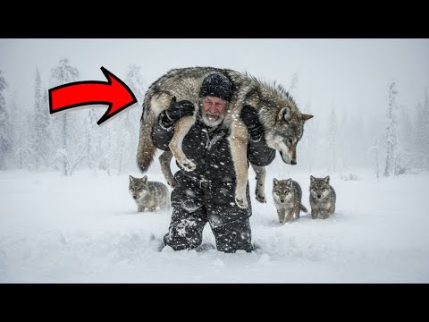 Видео: Дедушка нес волка сквозь метель — ТО , что произошло потом, просто ЧУДО!
