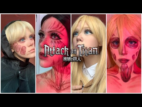 Видео: Косплей на титанов🥩🔪часть#2attack on Titan/;играем в одевалки