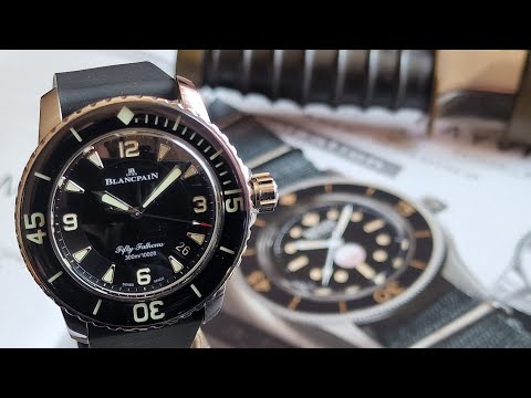 Видео: Blancpain Fifty Fathoms, дайвер с которого все началось!