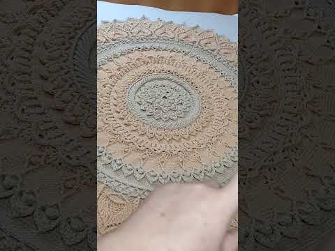 Видео: Коврики из полиэфирного шнура.