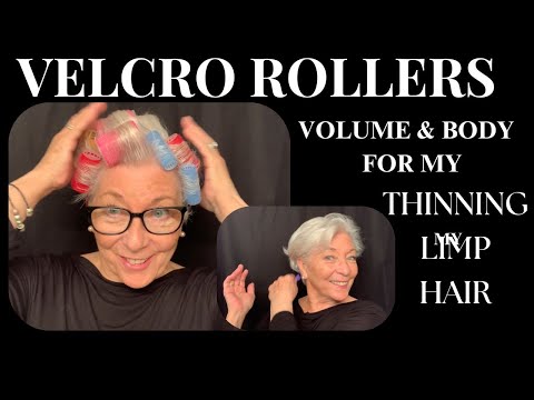 Видео: Бигуди на липучках, объем и плотность для моих редеющих и слабых волос