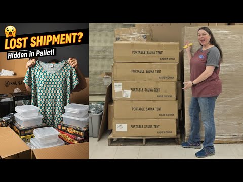 Видео: Самая безумная распаковка поддонов: сауны, игры и ПОТЕРЯННАЯ посылка!