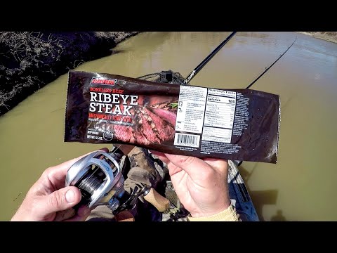 Видео: Рыбалка со стейками из долларового магазина!