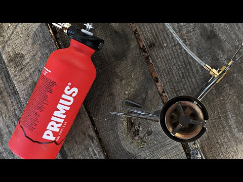 Видео: Primus OmniFuel: запуск и работа горелки на жидком топливе PowerFuel 🔥