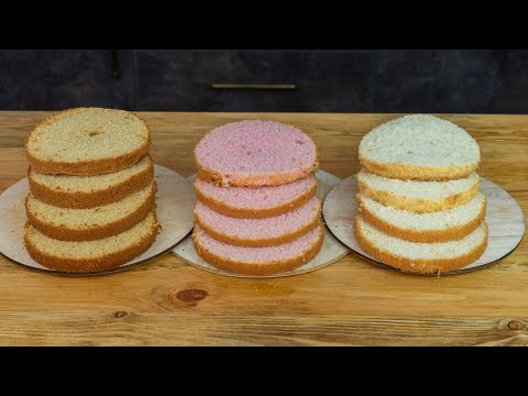 Видео: 🌸ВАНИЛЬНЫЙ БИСКВИТ🎂 - Я - ТОРТодел!