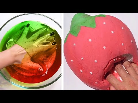 Видео: 1 час необычно удовлетворительной слизи ASMR без музыкальных клипов - Relaxing Slime 2022