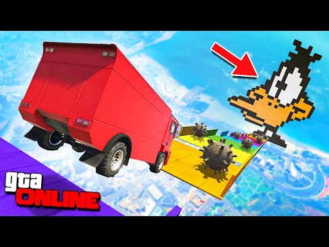 Видео: КАК ЖЕ ВЫ МЕНЯ БЕСИТЕ! У МЕНЯ ГОРИТ! СМЕРТЕЛЬНЫЙ СПУСК С ЛОВУШКАМИ НА ГРУЗОВИКАХ В GTA 5 ONLINE