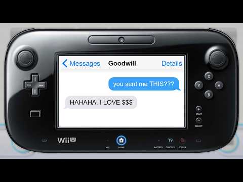Видео: ЧТО Goodwill сделала с моей консолью Wii U...?