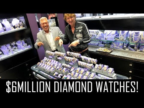 Видео: ЧАСЫ С БРИЛЛИАНТАМИ ЗА 6 МИЛЛИОНОВ ДОЛЛАРОВ!