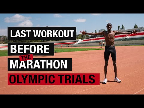 Видео: Моя последняя тренировка перед олимпийскими отборочными соревнованиями по марафону
