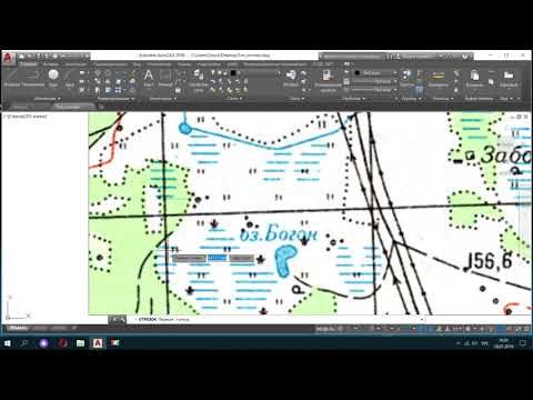 Видео: Оцифровка топосновы Часть 1