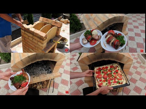 Видео: Мини-печь для приготовления Пиццы! Три в одном, пицца, шашлык и гриль.