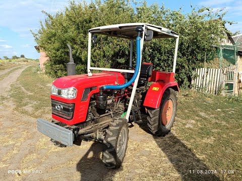 Видео: Снова переделал воздушный фильтр трактора Шифенг 244!