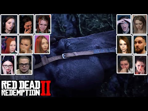 Видео: Реакции Летсплейщиков на Гибель Лошади в Red Dead Redemption 2