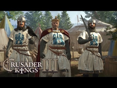 Видео: Король Гийом - твое имя будет жить в веках. Crusader Kings III.
